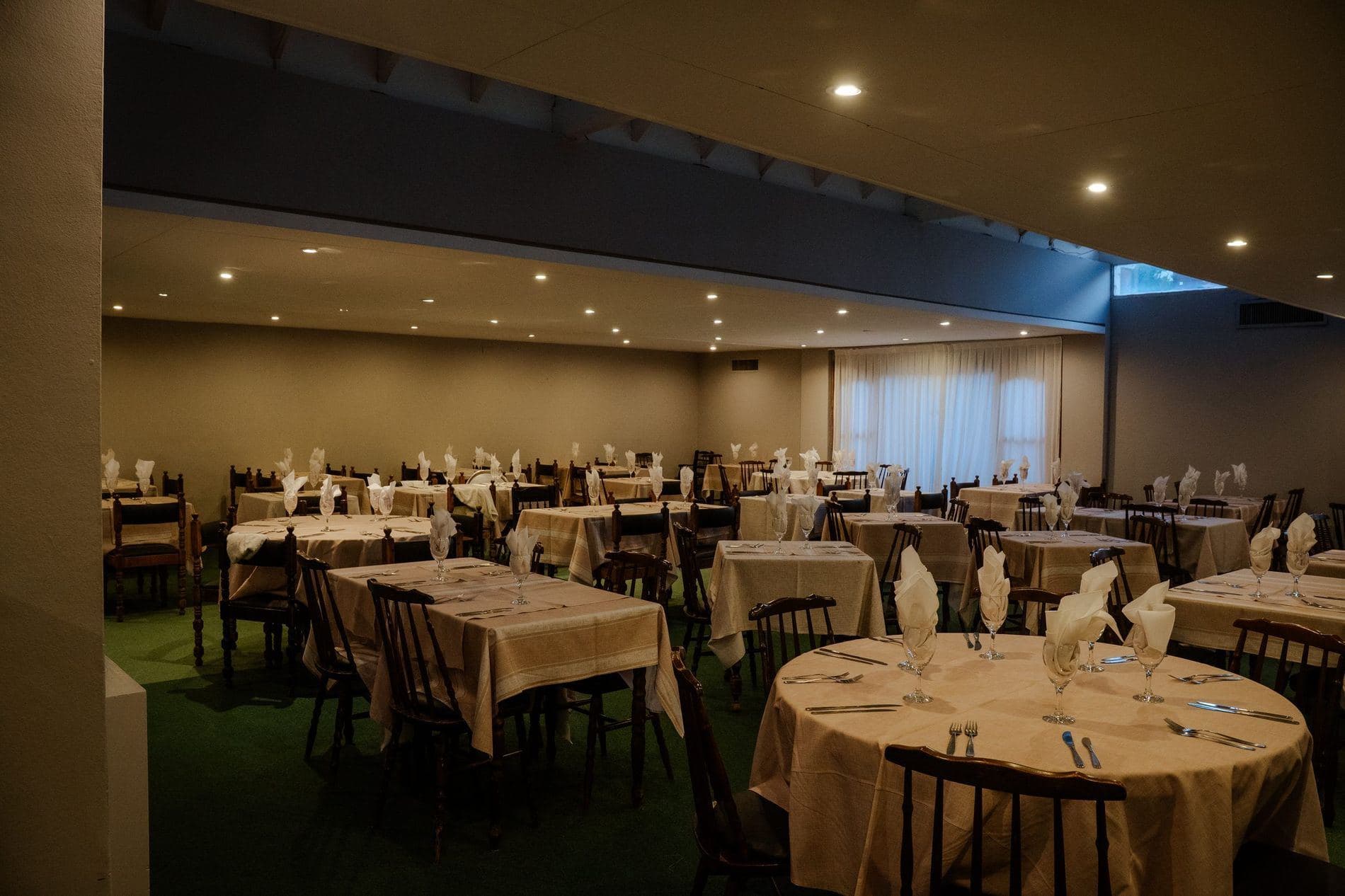 Comedor del Hotel Savoia Ostende